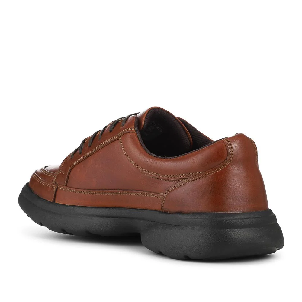 Lightweight Cushioned Casual Laced Shoes - TEJ42003 / 328 344 - Tan - Image 3