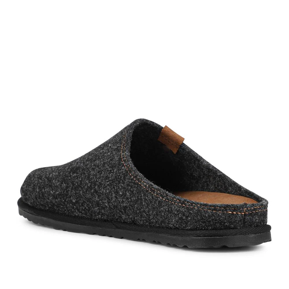Lightweight Durable Mule Slippers - INB42004 / 328 241 - Charcoal - Image 3