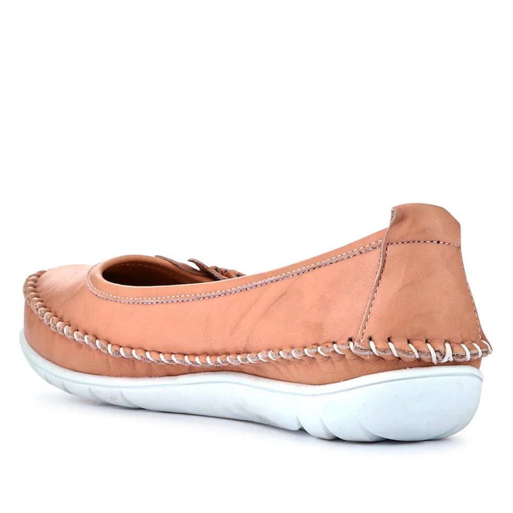 Lightweight Leather Pumps - SIMIN41000 / 326 772 - Rose - Image 3