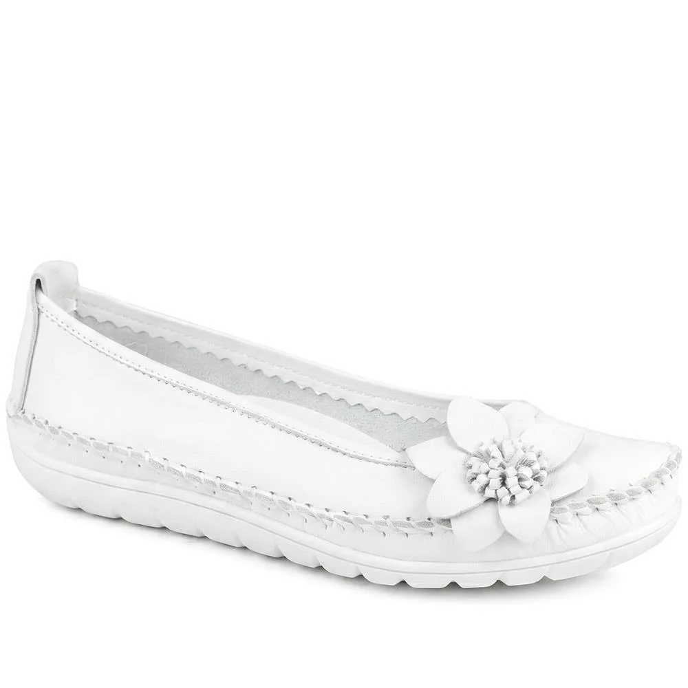 Lightweight Leather Pumps - SIMIN41000 / 326 772