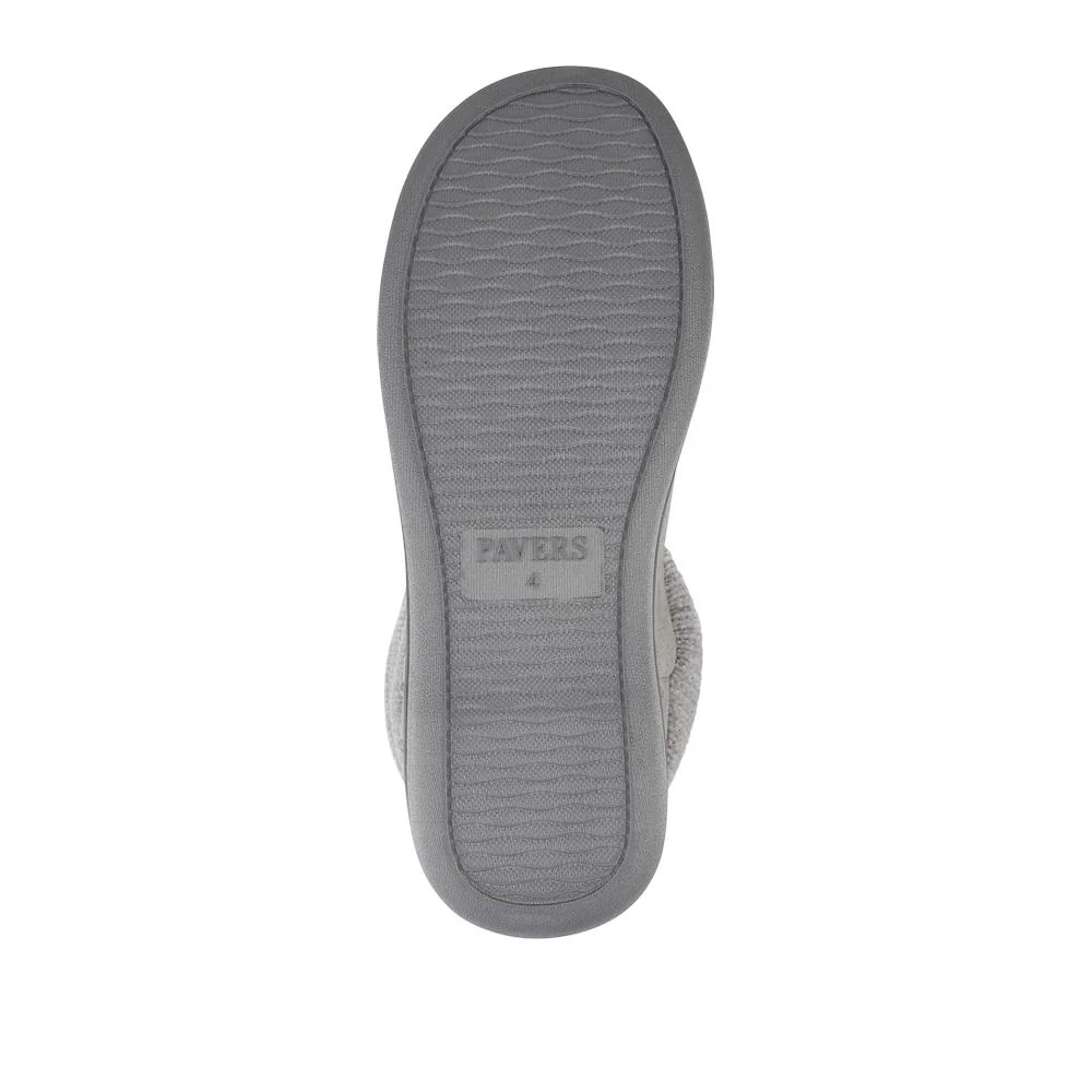 Lightweight Memory Foam Slipper Boots - QING42008 / 327 935 - Grey - Image 5