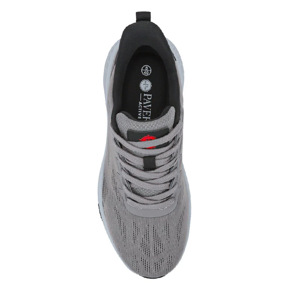 Easy Step In Wide Fit Memory Foam Trainers - BOJIE41011 / 327 057 - Grey - Image 5