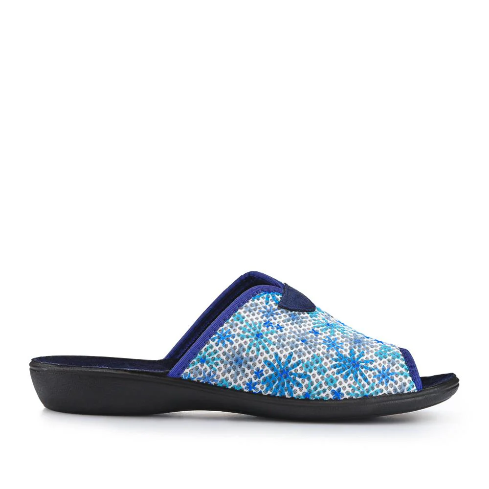 Lightweight Mule Slippers - ADA41002 / 327 402 - Blue Multi - Image 2