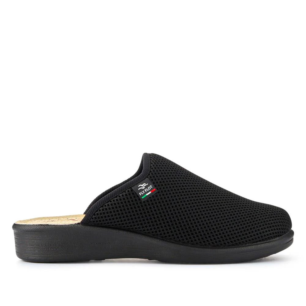 Lightweight Self-Moulding Mules - FLY41051 / 326 667 - Black - Image 3