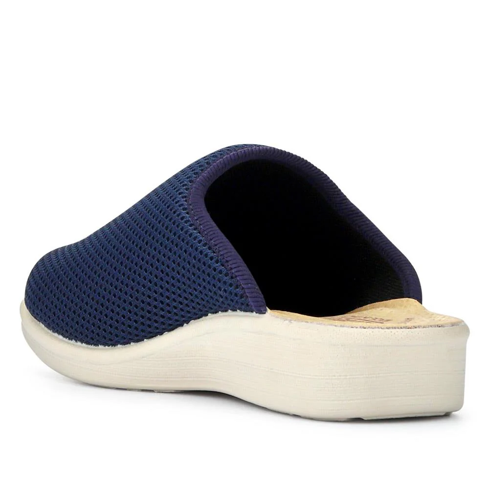 Lightweight Self-Moulding Mules - FLY41051 / 326 667 - Blue - Image 3