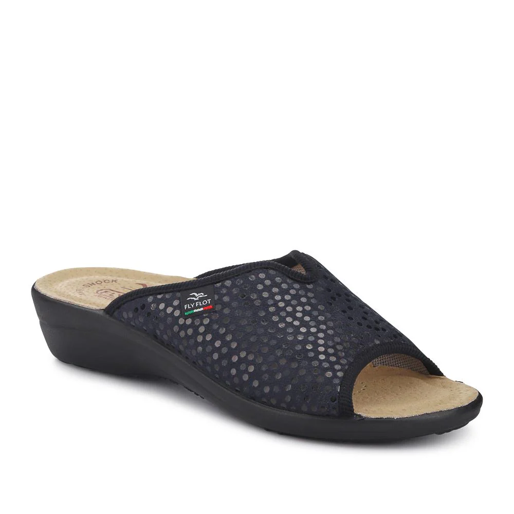 Lightweight Shock-Absorbing Leather Mules - FLY41045 / 326 673 - Image 2