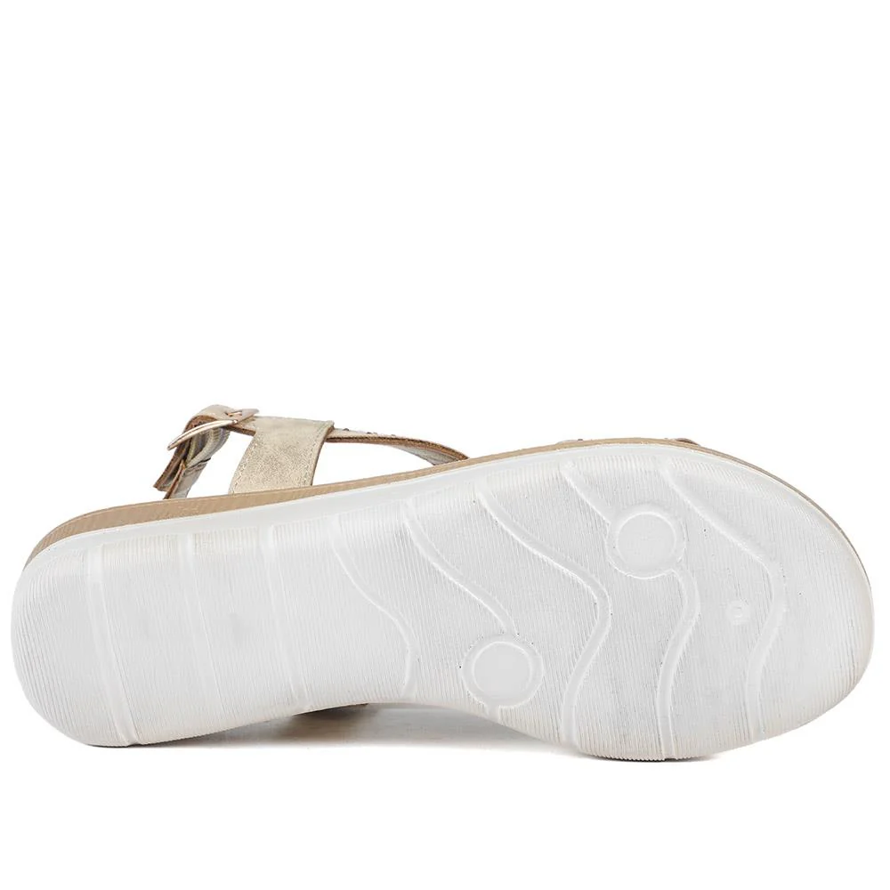 Lightweight Slingback Sandals - INB43011 / 329 268 - Gold - Image 5