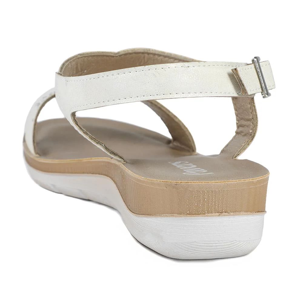 Lightweight Slingback Sandals - INB43011 / 329 268 - White - Image 3