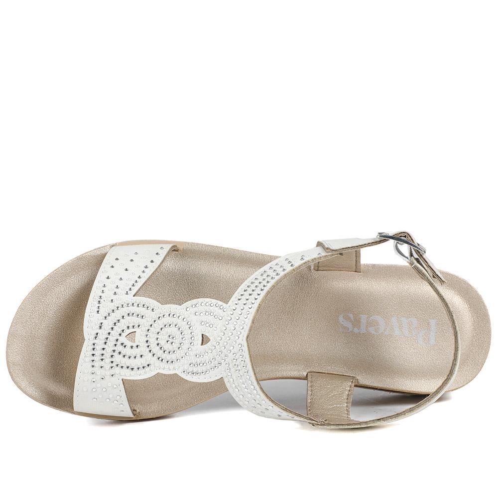 Lightweight Slingback Sandals - INB43011 / 329 268 - White - Image 4