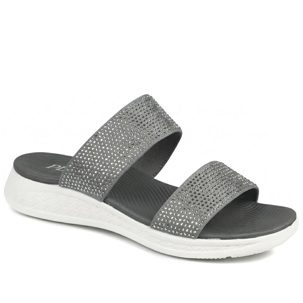 Lightweight Slip On Mule Sandals - BAIZH43006 / 329 054 - Image 2