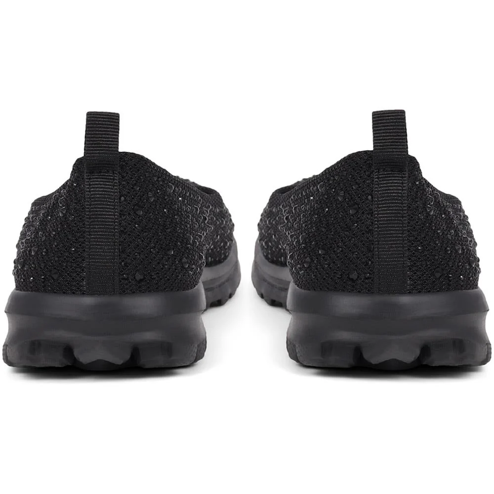 Lightweight Slip On Pumps - BRK39005 / 325 008 - Black - Image 3