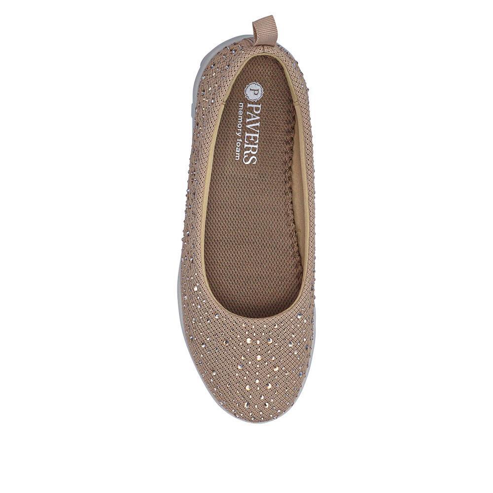 Lightweight Slip On Pumps - BRK39005 / 325 008 - Taupe - Image 4