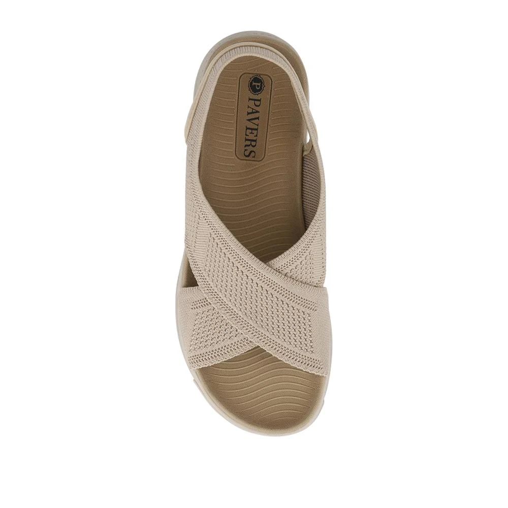 Lightweight Slip-On Sandals - BAIZH41035 / 327 195 - Beige - Image 4