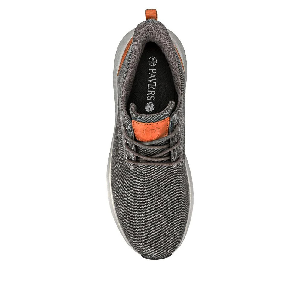 Easy Step In Wide Fit Lightweight Trainers - BOJIE41012 / 327 255 - Grey - Image 4