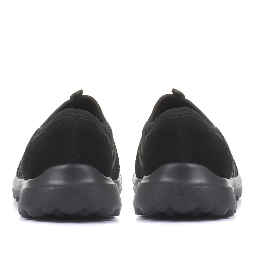 Lightweight Slip-On Trainers - BRK29010 / 314 777 - Black - Image 5
