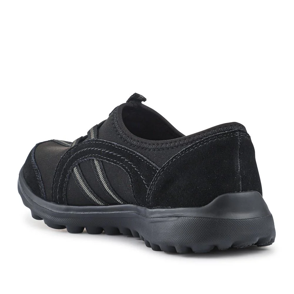 Lightweight Slip-On Trainers - BRK29010 / 314 777 - Black - Image 6
