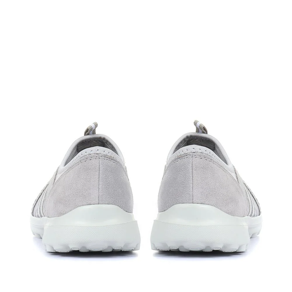 Lightweight Slip-On Trainers - BRK29010 / 314 777 - Grey - Image 3