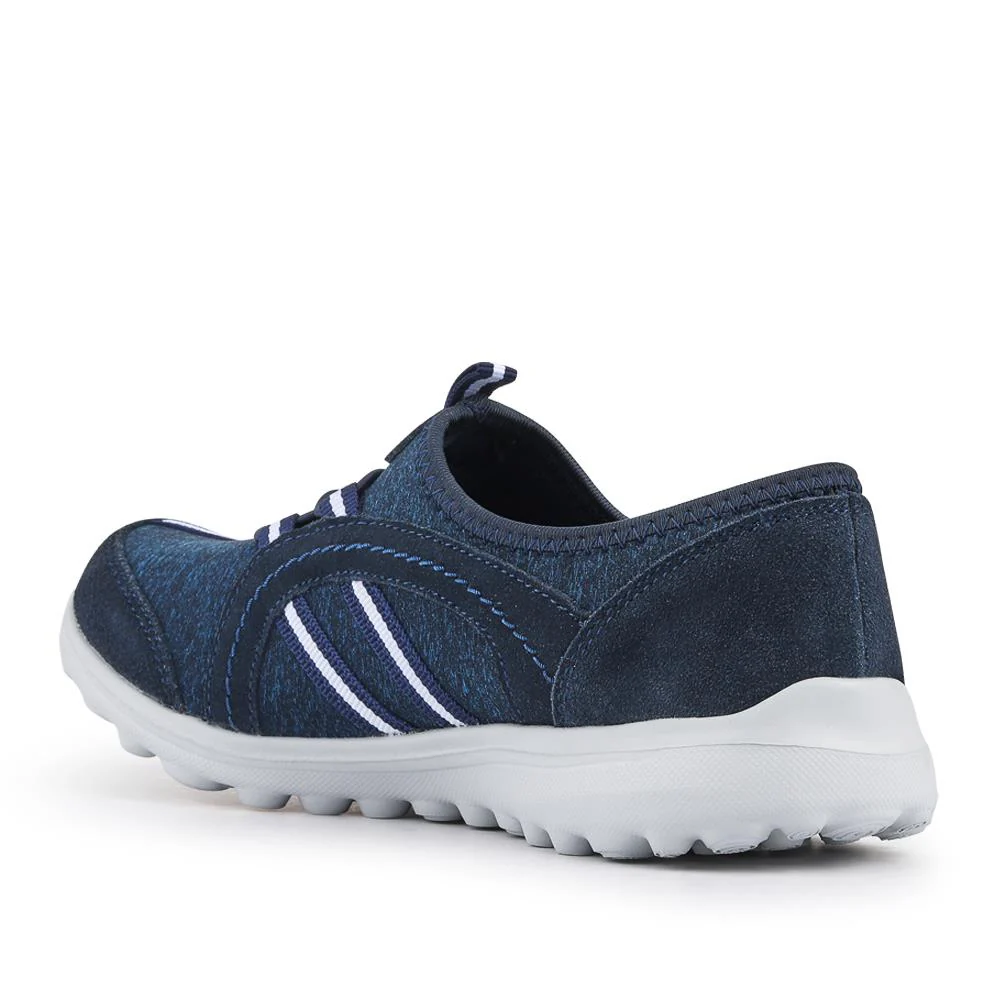 Lightweight Slip-On Trainers - BRK29010 / 314 777 - Navy - Image 3