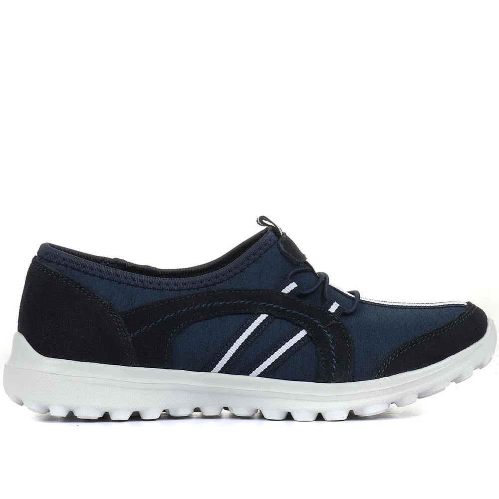 Lightweight Slip-On Trainers - BRK29010 / 314 777 - Navy - Image 4