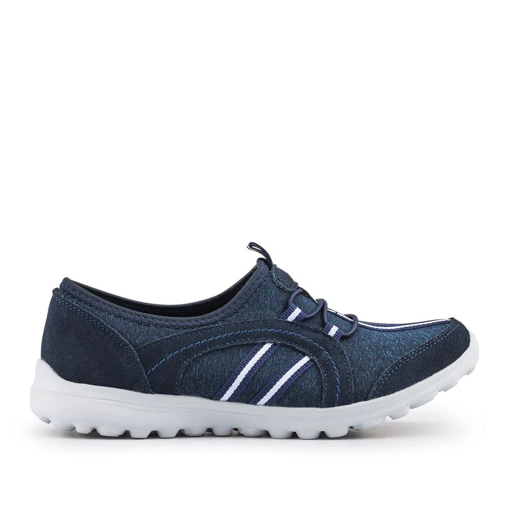 Lightweight Slip-On Trainers - BRK29010 / 314 777 - Navy - Image 6
