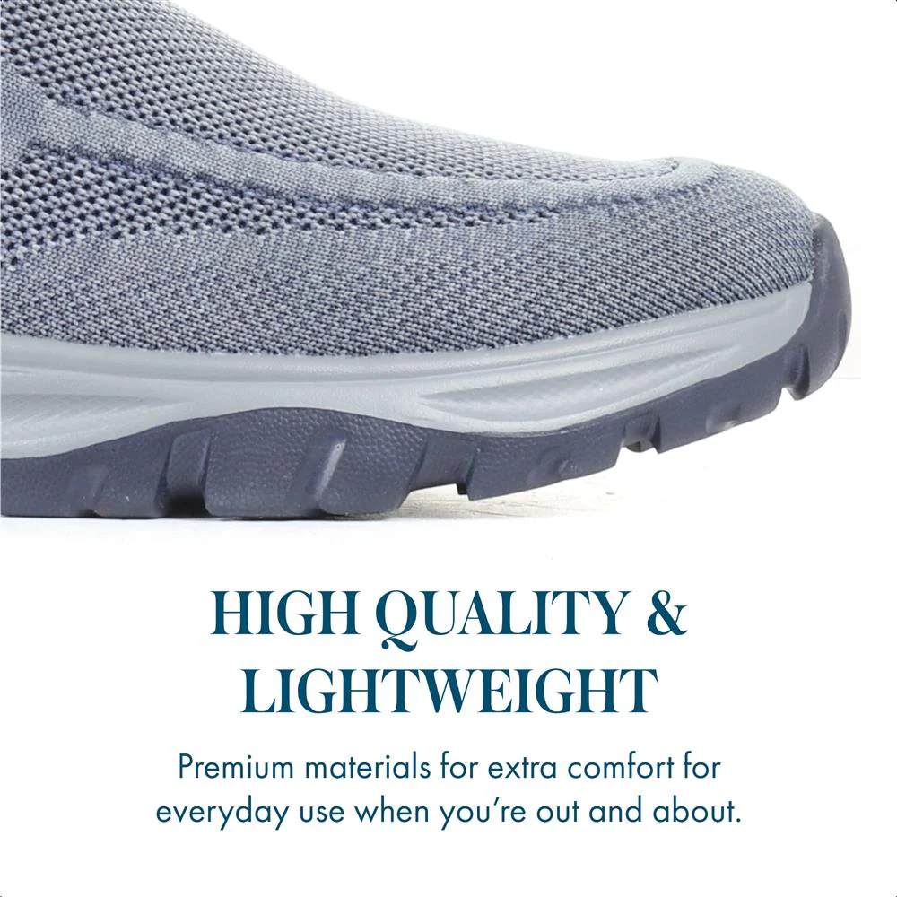 Lightweight Slip-On Trainers - BRK35007 / 321 333 - Navy - Image 3