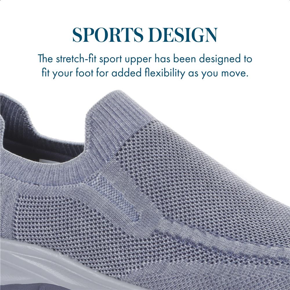 Lightweight Slip-On Trainers - BRK35007 / 321 333 - Navy - Image 4
