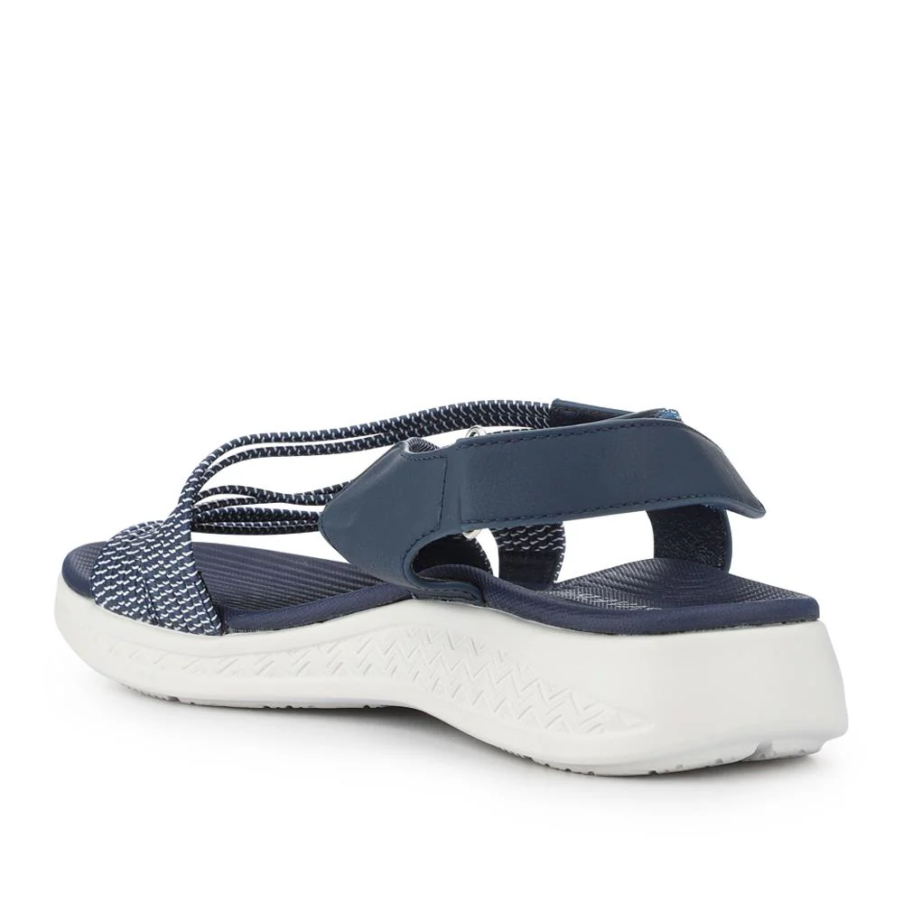 Lightweight Touch-Fasten Sandals - BAIZH41036 / 327 197 - Navy - Image 3
