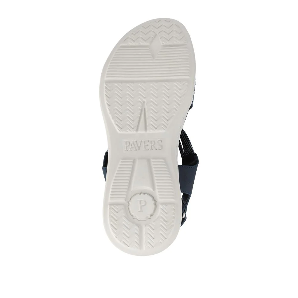 Lightweight Touch-Fasten Sandals - BAIZH41036 / 327 197 - Navy - Image 6