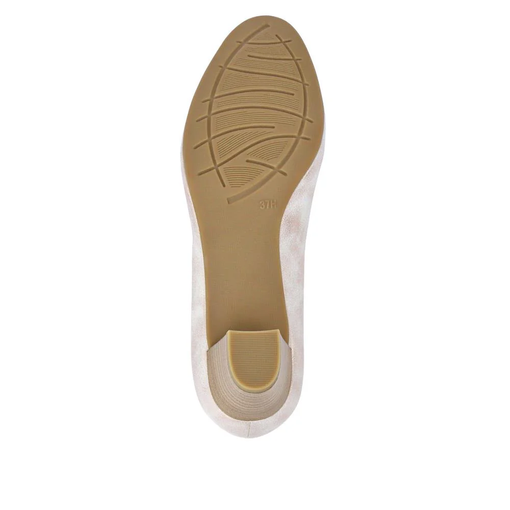 Lightweight Vegan Court Shoes - JANSP41003 / 326 784 - Rose Gold - Image 4
