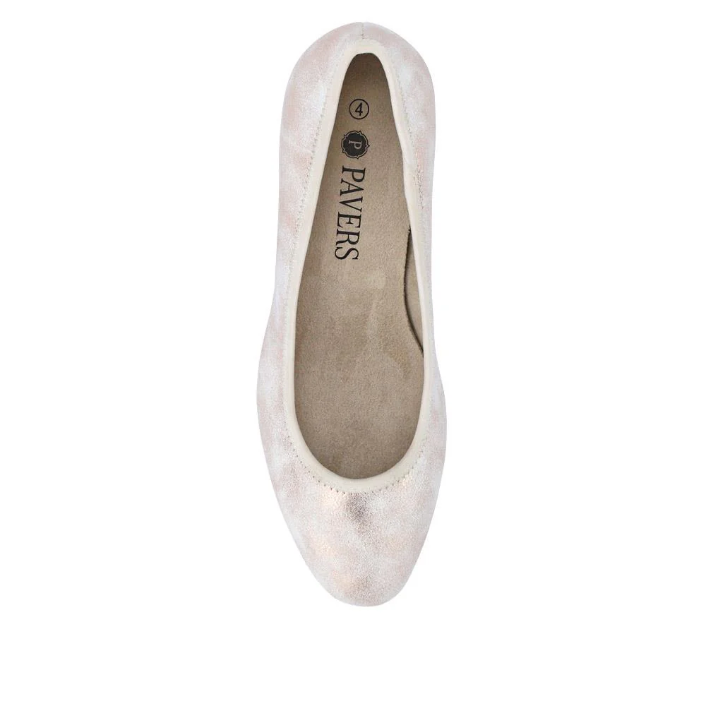 Lightweight Vegan Court Shoes - JANSP41003 / 326 784 - Rose Gold - Image 5
