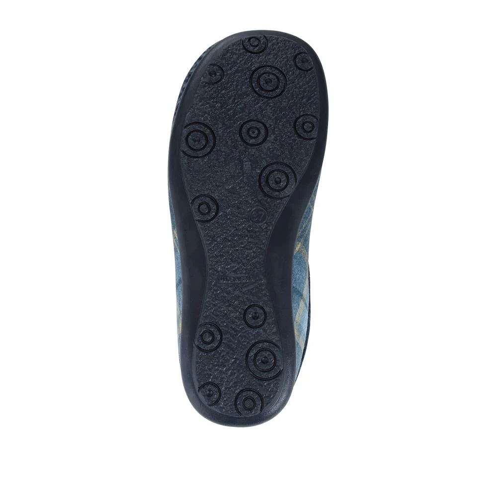 Lightweight Velour Dog Slippers - RELAX42004 / 328 234 - Navy - Image 5