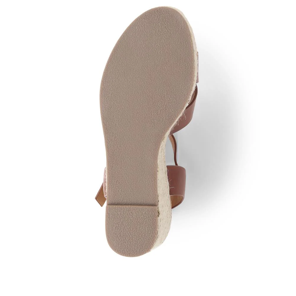 Lightweight Wedge Espadrilles - WBINS37095 / 323 624 - Tan - Image 5
