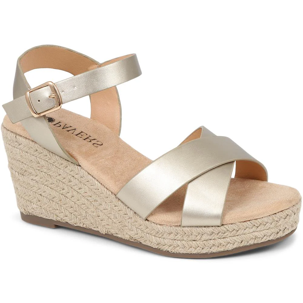 Lightweight Wedge Espadrilles - WBINS37095 / 323 624 - Image 2