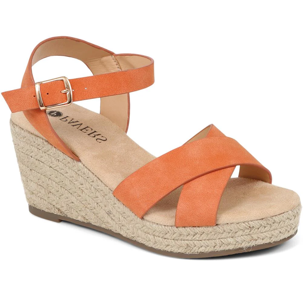 Lightweight Wedge Espadrilles - WBINS37095 / 323 624 - Image 3