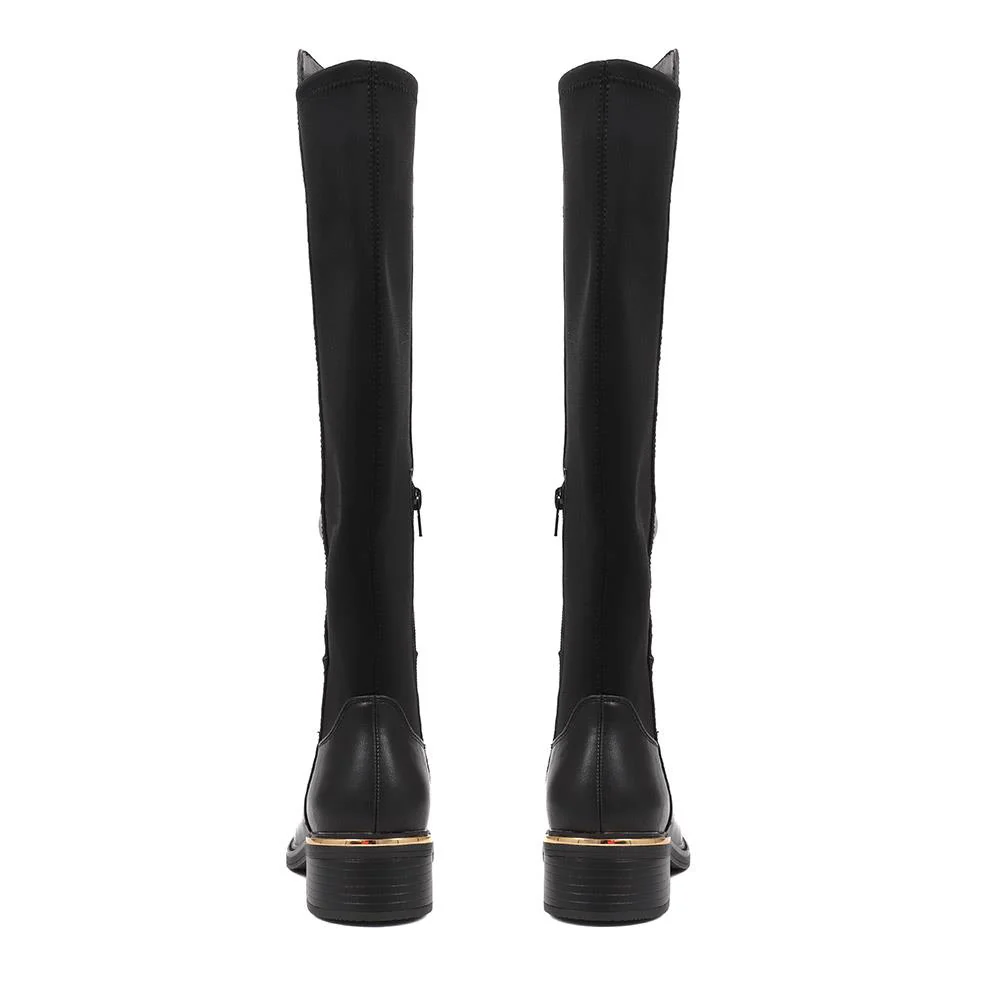 Long Boots - WBINS38072 / 324 479 - Black - Image 3