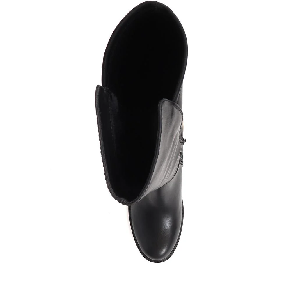 Long Boots - WBINS38072 / 324 479 - Black - Image 5