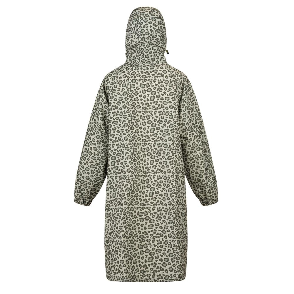 Long Rain-Proof Parka Coat - XKL41002 / 327 653 - Soft Olive - Image 3