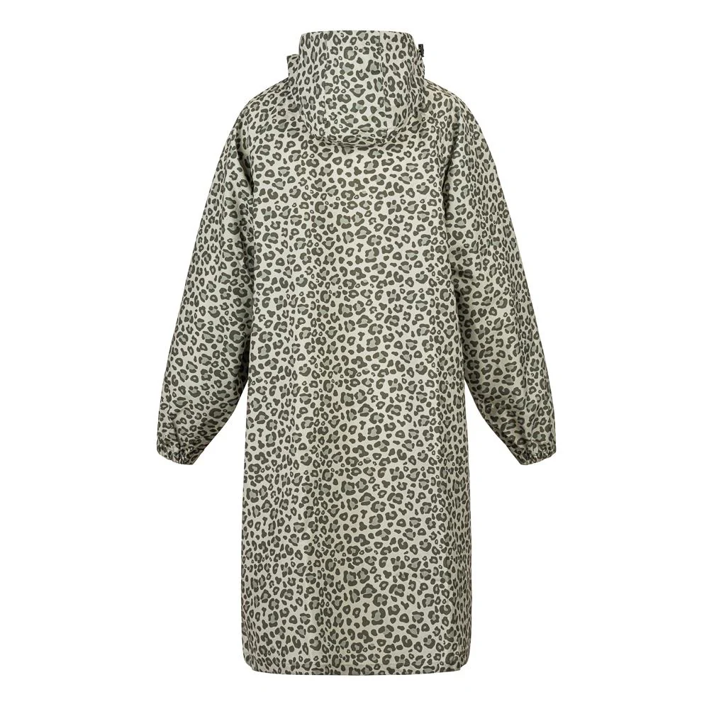 Long Rain-Proof Parka Coat - XKL41002 / 327 653 - Soft Olive - Image 4