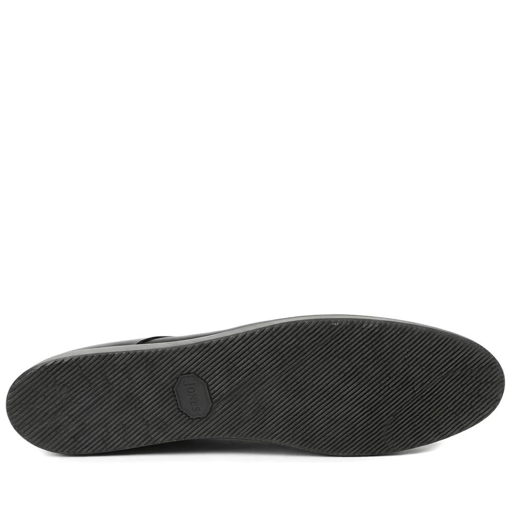 Longfield Wide Fit Leather Lace Up Shoes - LONGFIELD / 328 100 - Black
