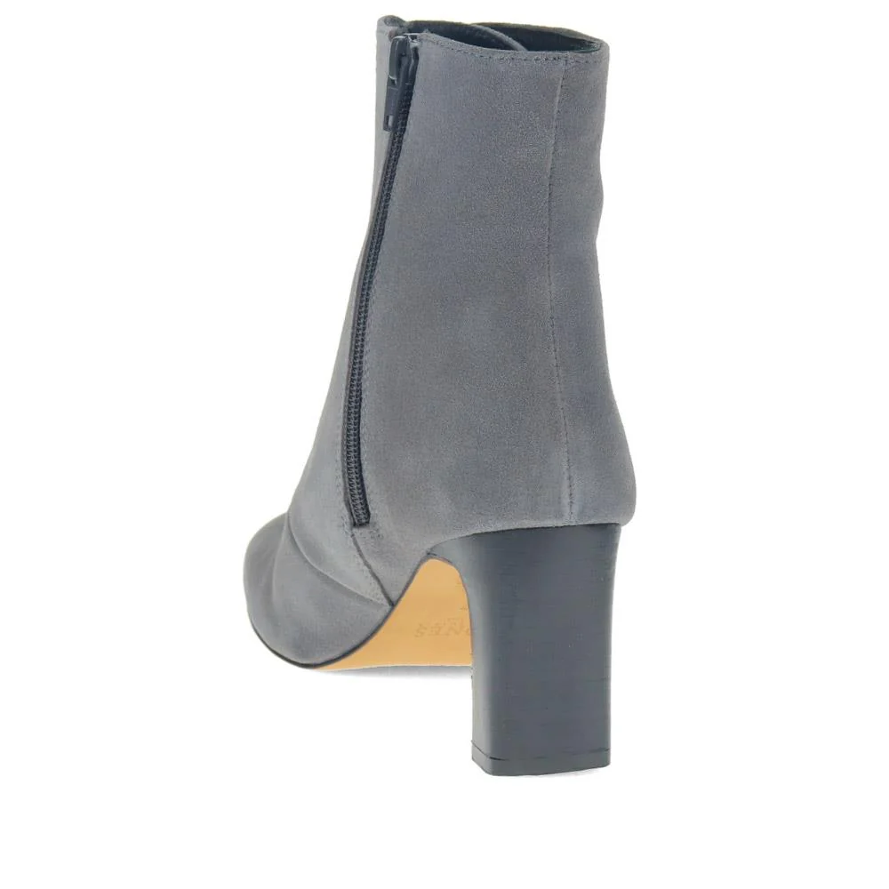 Lorah Leather Lace-Up Boots - LORAH / 324 248 - Grey - Image 3