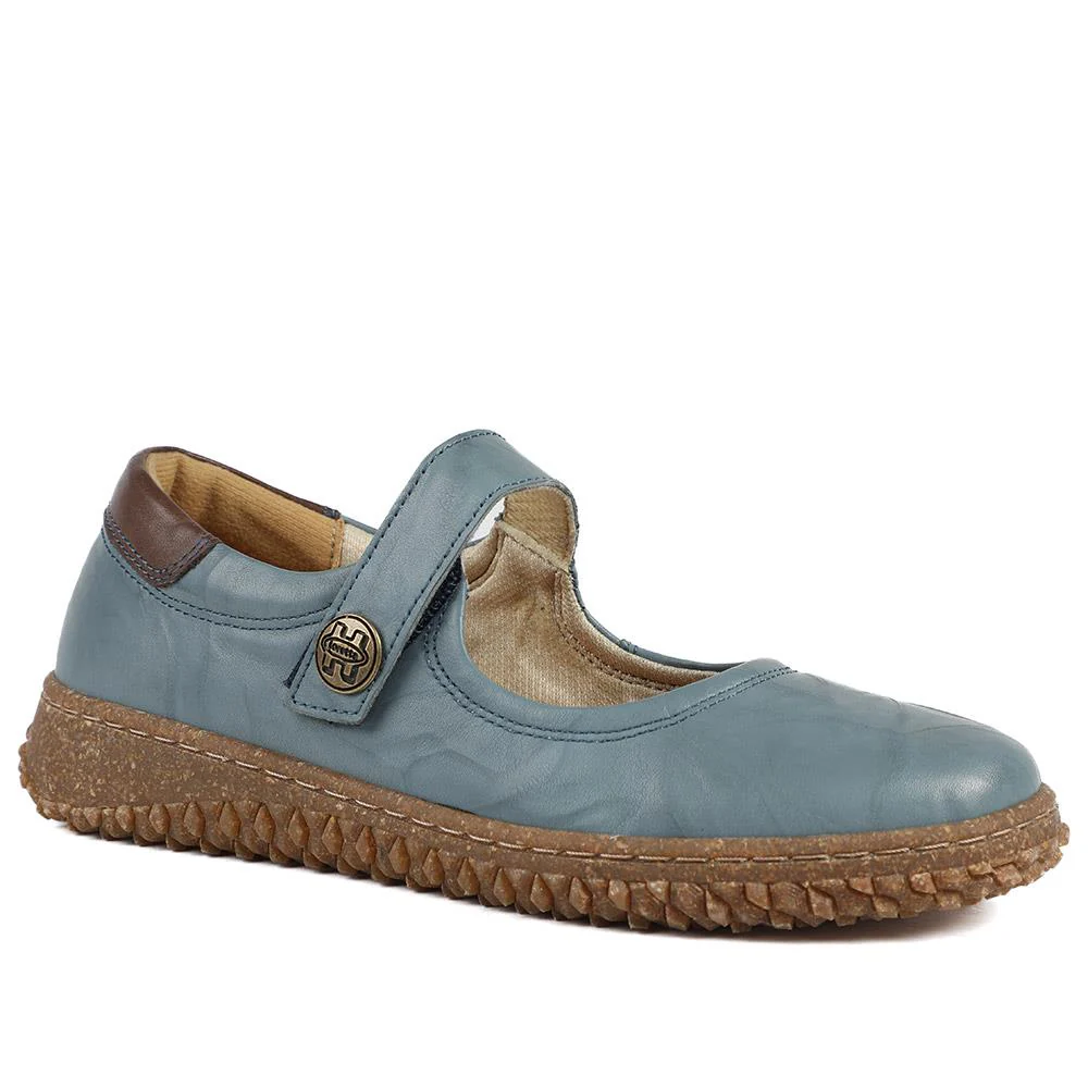 Loretta Leather Mary Janes - HAK42010 / 328 514