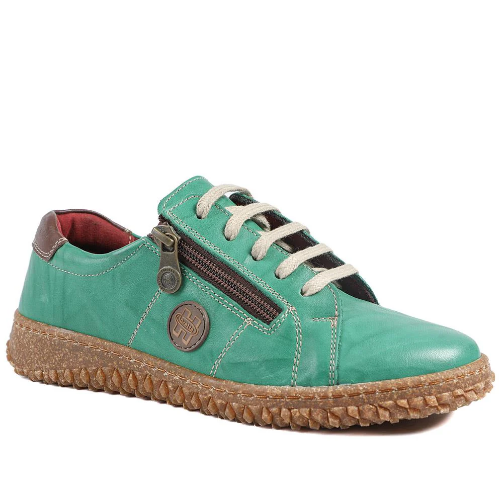 Loretta Leather Trainers - HAK38023 / 324 496 - Image 3