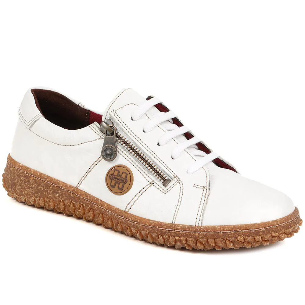 Loretta Leather Trainers - HAK38023 / 324 496 - Image 7
