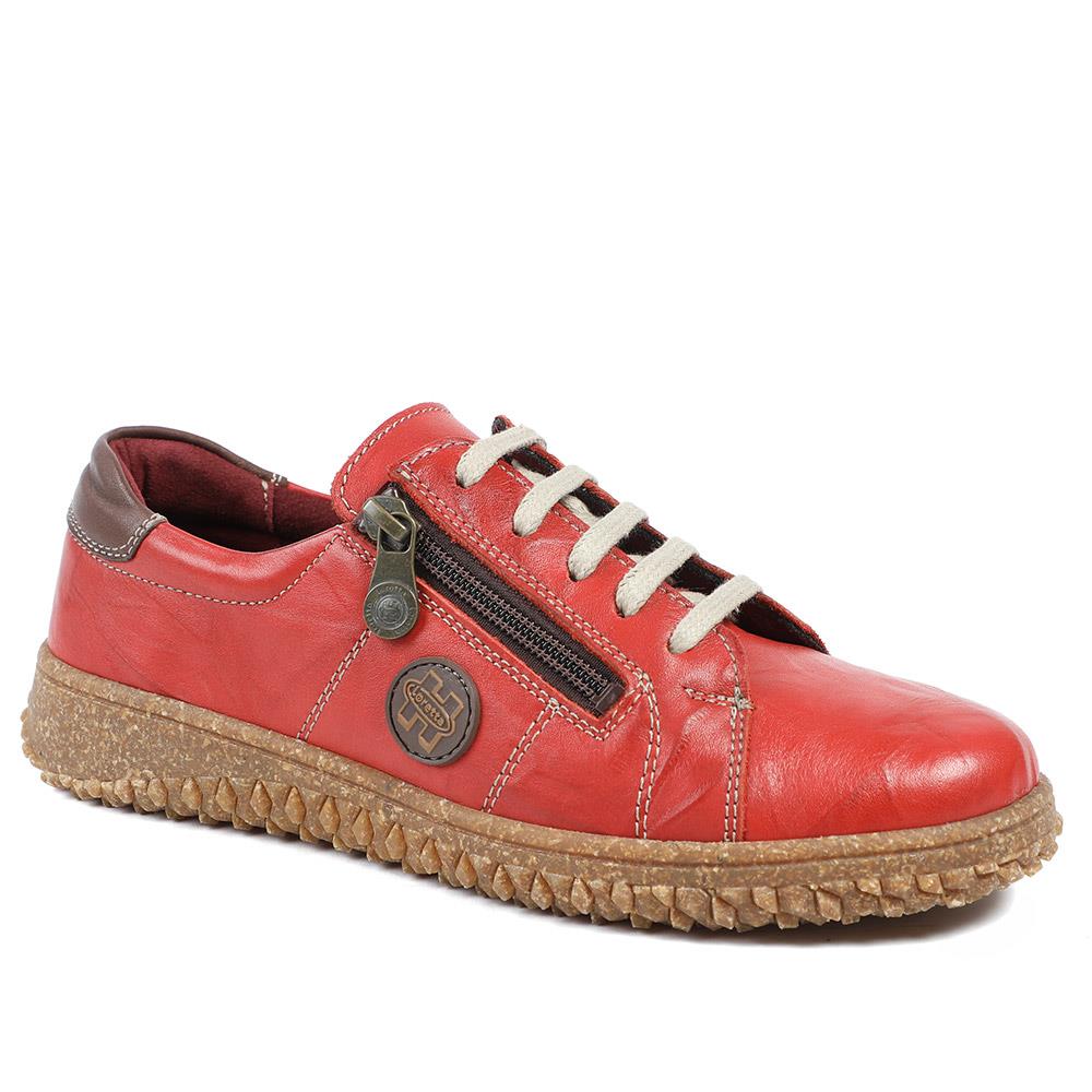 Loretta Leather Trainers - HAK38023 / 324 496 - Image 9