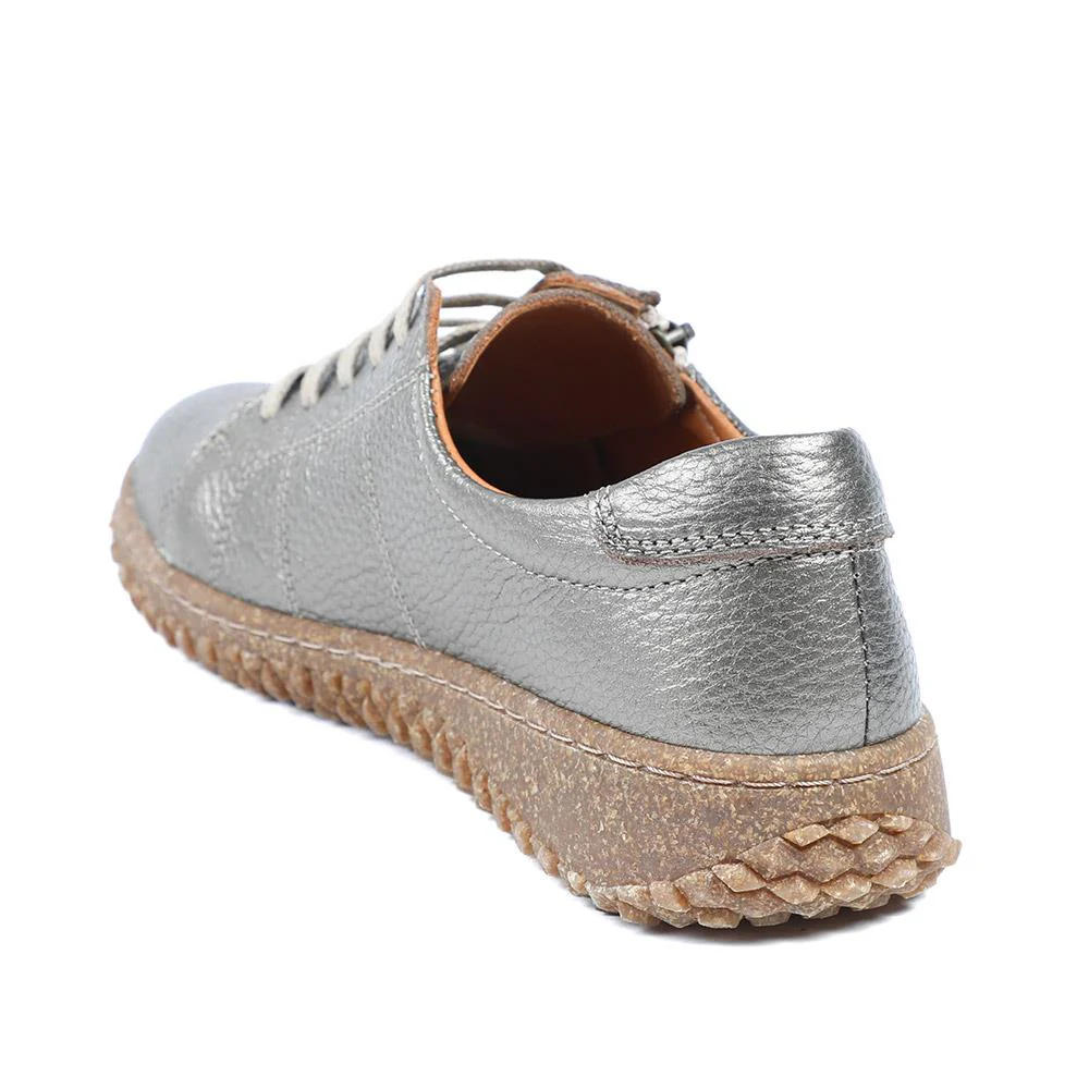 Loretta Leather Trainers - HAK38023 / 324 496 - Bronze - Image 3