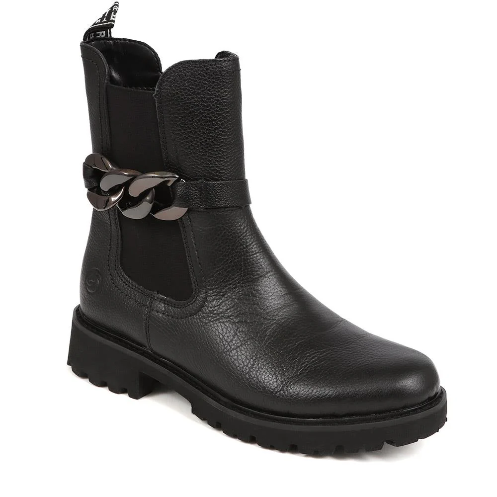 Low Heeled Chelsea Boots - DRS36503 / 322 418 - Black