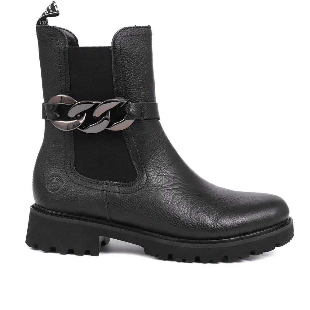Low Heeled Chelsea Boots - DRS36503 / 322 418 - Black - Image 2