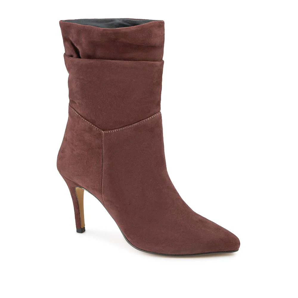 Luisa Leather Stiletto Heel Boots - LUISA / 324 250