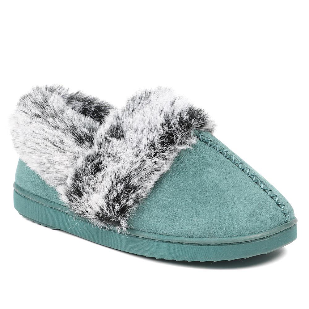 Luxury Velour Cushioned Slippers - GALOP42000 / 328 069 - Image 4