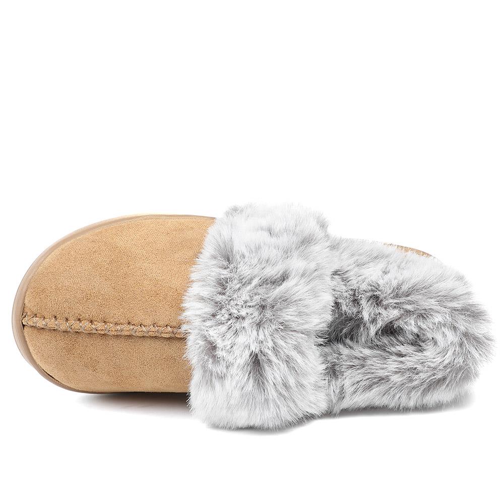Luxury Velour Cushioned Slippers - GALOP42000 / 328 069 - Chestnut - Image 5